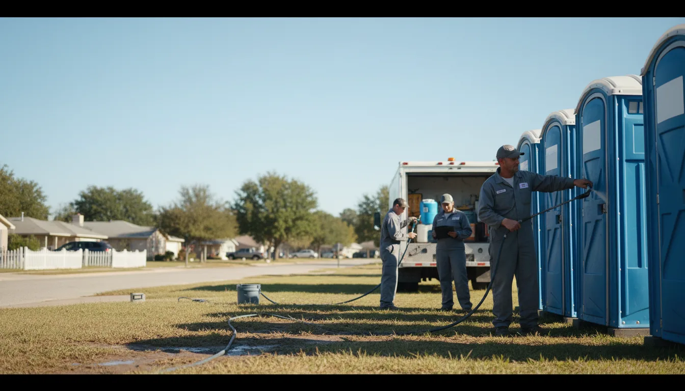 Long-Term Portable Toilet Rental in Dahlonega, GA near me